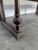 Art Deco Brasserie Bench in Oak and Burl Wood with Burgundy Imitation Leather Seat, 1930s For Sale - Image 10 of 13