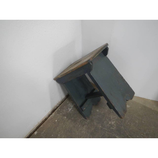 Stool in Fir, 1960 For Sale - Image 6 of 10