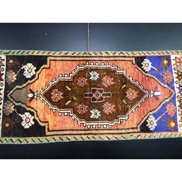 Handmade wool and cotton rug in Turkish Anatolia Carpet, Vintage Oushak Rug, Turkish Vintage Anatolian Rug, Handmade wool...