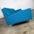 Vintage Mid-Century Modern Turquoise Lawson 4 Cushion Sofa Attributed to Milo Baughman for James Inc. For Sale - Image 6 of 13
