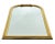 Louis Philippe Louis Philippe Style Brass Wall Mirror For Sale - Image 4 of 9