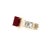 Natural Ruby Sapphire Ring 6.5 14k W Gold 3.64 TCW Certified For Sale - Image 4 of 18