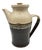 Vintage Studio Pottery Tall Pitcher with Lid For Sale
