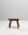 1970s French Brutalist Wooden Stool For Sale - Image 16 of 18