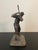 Transitional Vintage Maitland-Smith Bronze Patina & Brass Baseball Player For Sale - Image 3 of 9