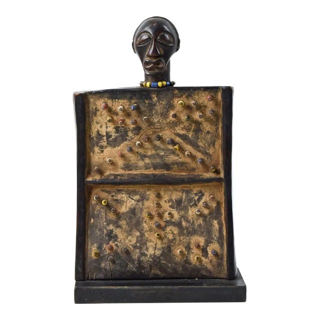 Early 20th Century Luba Divination Plank For Sale