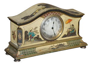 Chinoiserie Mantle Clock from Asprey London, 1920s
