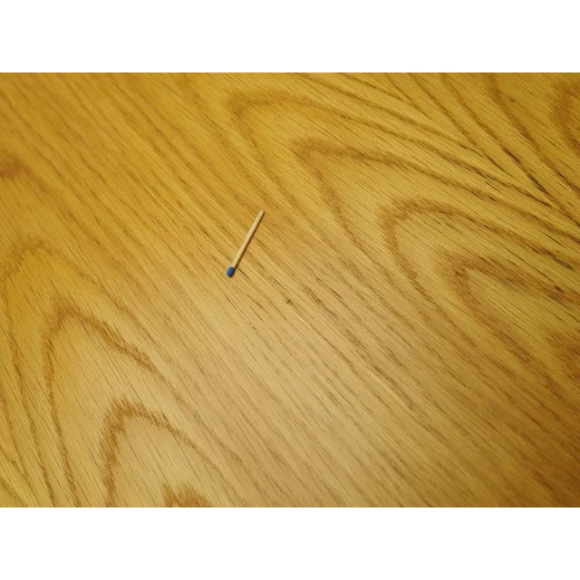 Yellow Danish Ash Table, 1960s For Sale - Image 8 of 10