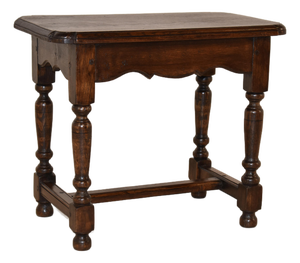 19th Century English Oak Stool