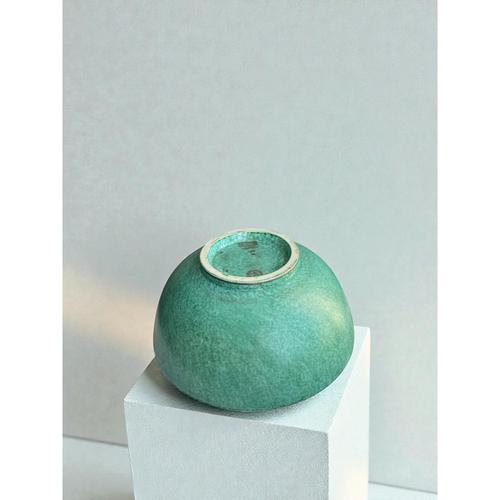 Metal Art Deco Bowl by Wilhelm Kåge for Gustavsberg, 1930s For Sale - Image 7 of 10