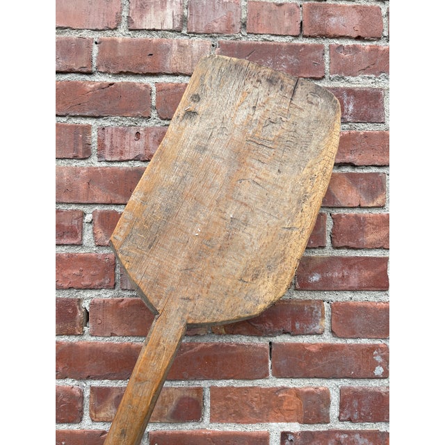 Wood Early 19th Century Rustic Handmade Pizza/Bread Board or Grain Shovel For Sale - Image 7 of 7