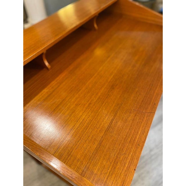 Swedish Teak Writing Desk, Mid-1950s For Sale - Image 14 of 18