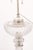 Transparent Late 19th Century Large Baccarat Style Oil Lamps With Silver Plate Accents, France - a Pair For Sale - Image 8 of 12