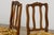 Wood Set of 8 Early 20th Century French Louis XV Style Walnut Dining Chairs For Sale - Image 7 of 18