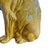 Large Italian Majolica Roaring Lion Sculpture, Hand-Painted Glazed Ceramic 1970s For Sale - Image 10 of 11