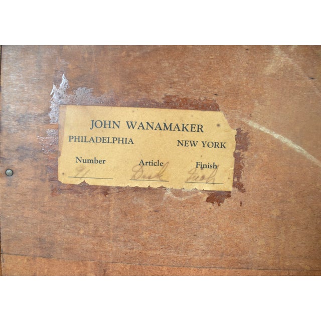 Chippendale Mahogany Secretary Slant Top Desk, 1920's For Sale - Image 16 of 16