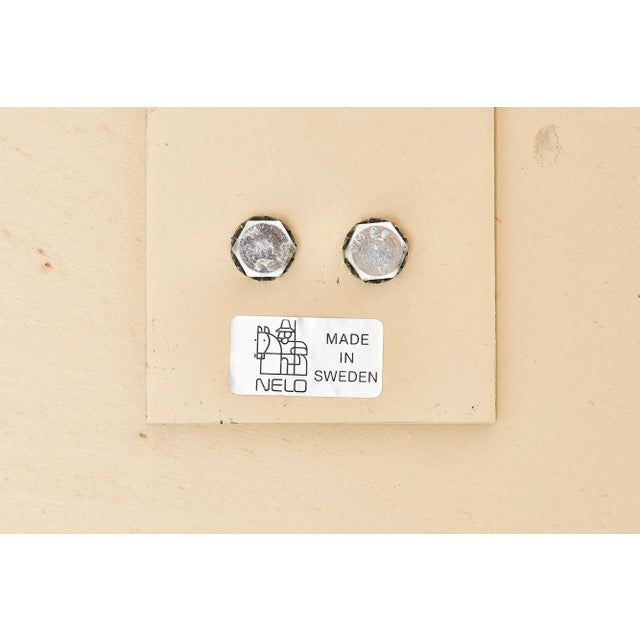 Nelo "Flight High" Swedish Chair and Ottoman Designed by Takashi Okamura For Sale - Image 9 of 10