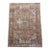 Vintage Faded Heriz Rug – Traditional Persian Design in Muted Red, Ivory & Brown For Sale