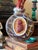 1950s Vintage Neoclassical Faux Marble Cameo Plaque With Painted Intaglio of Josiah Wedgwood I For Sale - Image 5 of 13