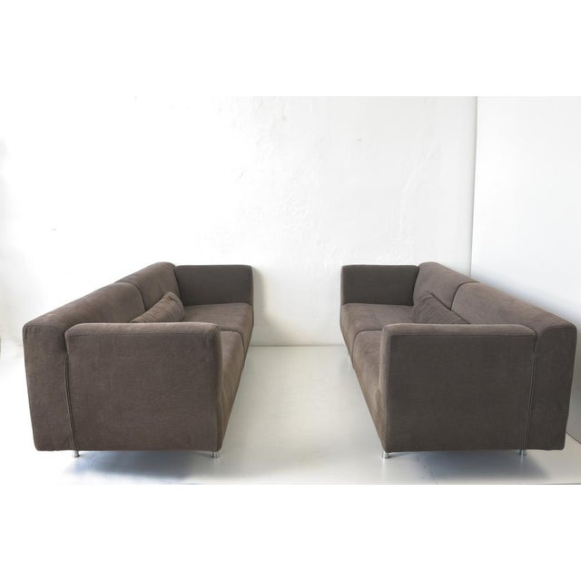 Met 250 4-Seater Sofas by Piero Lissoni for Cassina, Italy, 2005, Set of 2 For Sale - Image 12 of 17