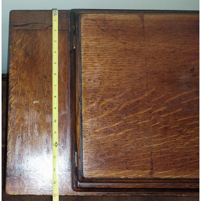 Traditional Mid 19th Century Wheeler & Wilson Sewing Machine Table For Sale - Image 3 of 18