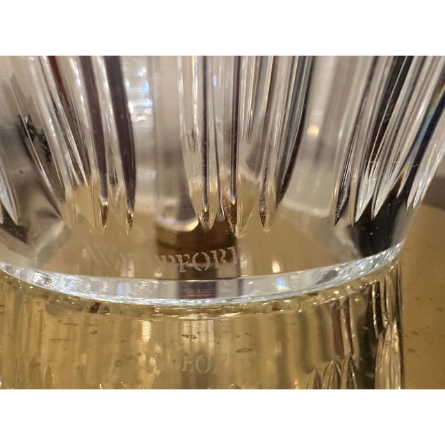 2010s Classic Large Waterford Crystal Table Lamp For Sale - Image 5 of 7