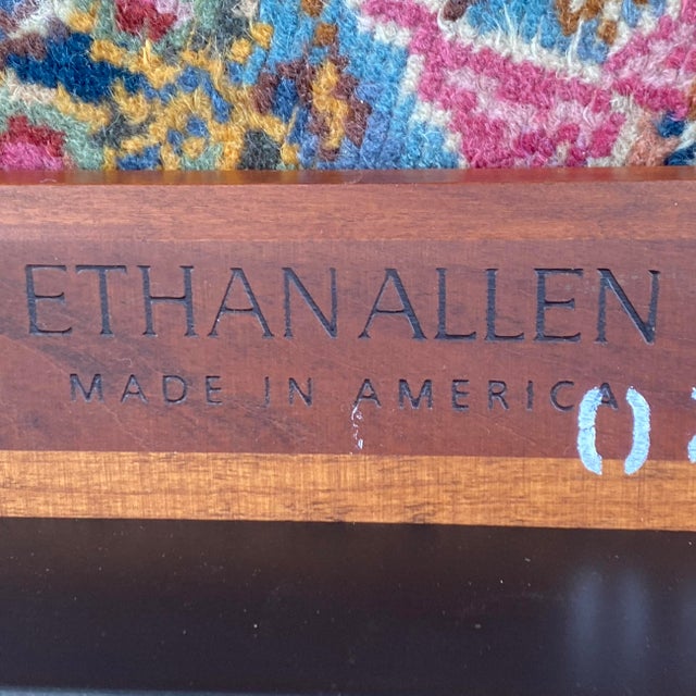 1990's Ethan Allen American Impressions Square Coffee Table 248400