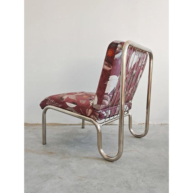 Bauhaus Tubular Lounge Chair in Steel, 1950s For Sale - Image 12 of 17