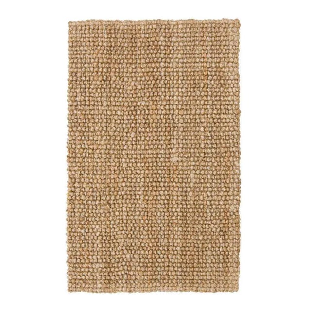 Contemporary Chunky Loop Natural Jute Rug 10x14 For Sale - Image 3 of 6