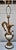 Antique Gilded Metal Lamp Renaissance Style Ornate Ewer Designed Figural Details For Sale - Image 17 of 17
