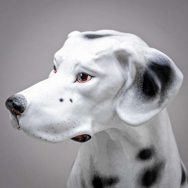 Ceramic Dalmatian, Italy, Mid-20th Century For Sale - Image 14 of 18