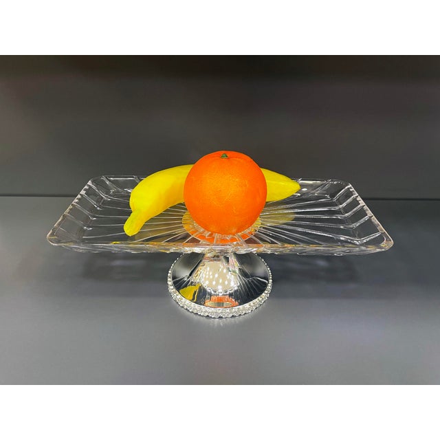 Handmade Silver Brass Pedestal Stand For Sale - Image 11 of 11