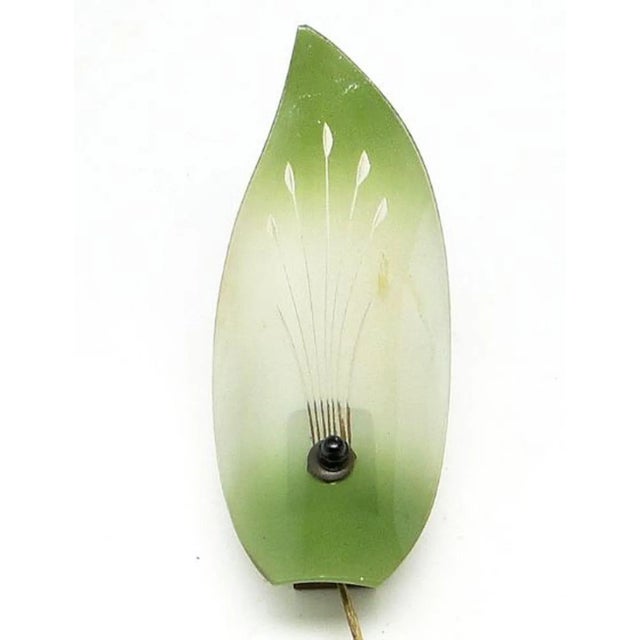 1970s Art Deco Style Wall Sconce, Poland, 1970s For Sale - Image 5 of 6