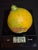 Late 19th C. Redware Earthenware Lemon Fruit Coin Bank Antique Folk Art Pottery For Sale - Image 10 of 10