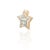 This is part of Chairish’s Fine Jewelry assortment. Diamond Star Pendant in 18K Gold with diamond studded in star shape...
