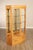 Contemporary Thomasville Bogart Collection Bow Front Curio Display Cabinet For Sale - Image 3 of 18