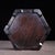 Rosewood Hexagonal Tray Inlaid With Mother-of-Pearl For Sale - Image 9 of 10