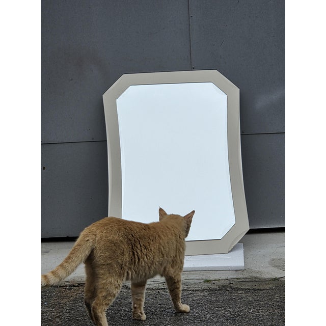 Italian Octagonal Mirror from Veca, 1960s, in Very Good conditions. Designed 1960 to 1969 I have official proof of...