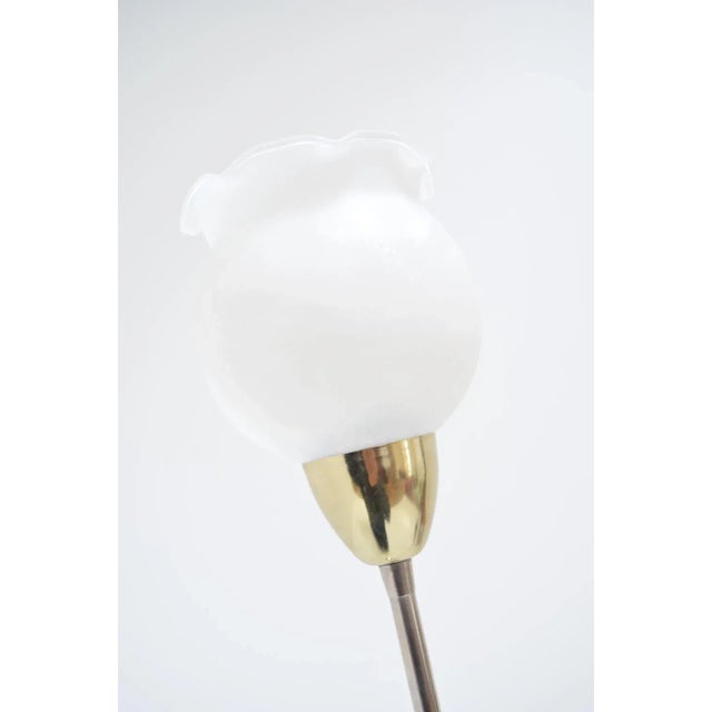 Glass Mid-Century Floor Lamp by Kamenicky Senov, 1960s For Sale - Image 7 of 10