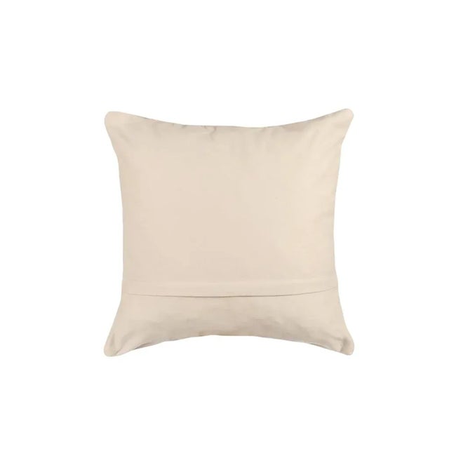 Boho Chic Reclaimed Rug Textile Pillow Cover For Sale - Image 3 of 4