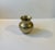 Heavy Scandinavian vase in solid bronze. Perimeter ribbings/tiers engine-turned to its top. Unknown Scandinavian...