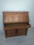 Wood Secretary Desk in Teak For Sale - Image 7 of 15
