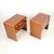 Square Bedside Tables in Mahogany, Czechoslovakia, 1970s, Set of 2 For Sale - Image 11 of 14