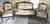 Wood French 19th Century Louis XVI Style (Three-Piece) Walnut Parlor Suite For Sale - Image 7 of 15