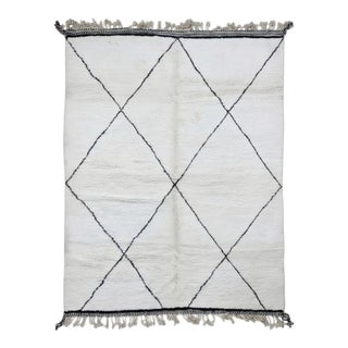 Moroccan Beni Ourain Rug - 11.8 X 8.6 Ft For Sale