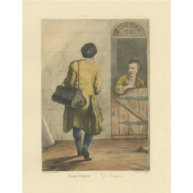 Late 18th Century J. C. Brand, Ink Seller, Possibly in Austria, 1775, Print For Sale - Image 5 of 5