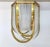 Brass Vintage Art Deco Skyscraper Rod Ship Chandelier Fixture in Brass & Glass For Sale - Image 8 of 9