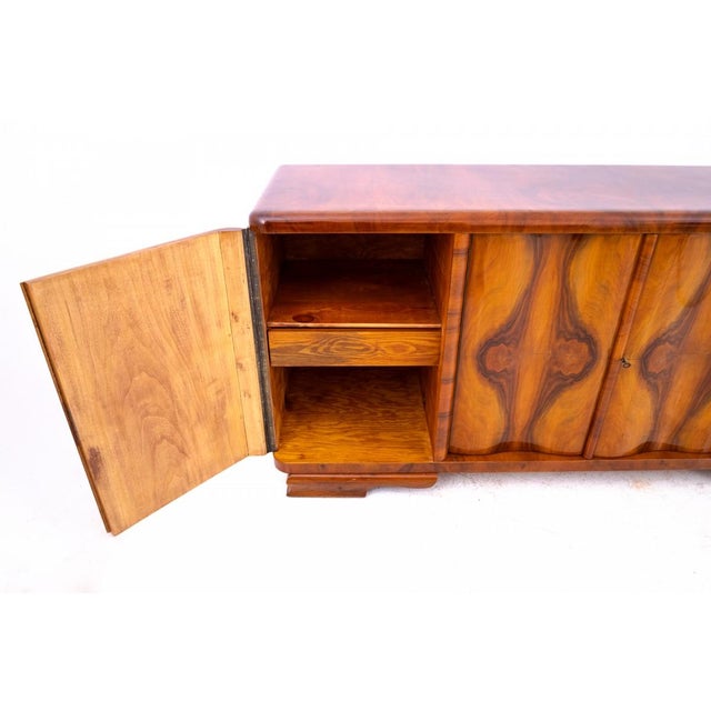Art Deco Polish Sideboard, 1940s For Sale - Image 9 of 18