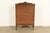 Berkey & Gay Style Antique Art Deco Carved Walnut Highboy Dresser, Circa 1930s For Sale - Image 10 of 11