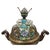 Chinese Early 20th Century Chinese Cloisonne Enameled Tripod Censor/Incense Burner For Sale - Image 3 of 12